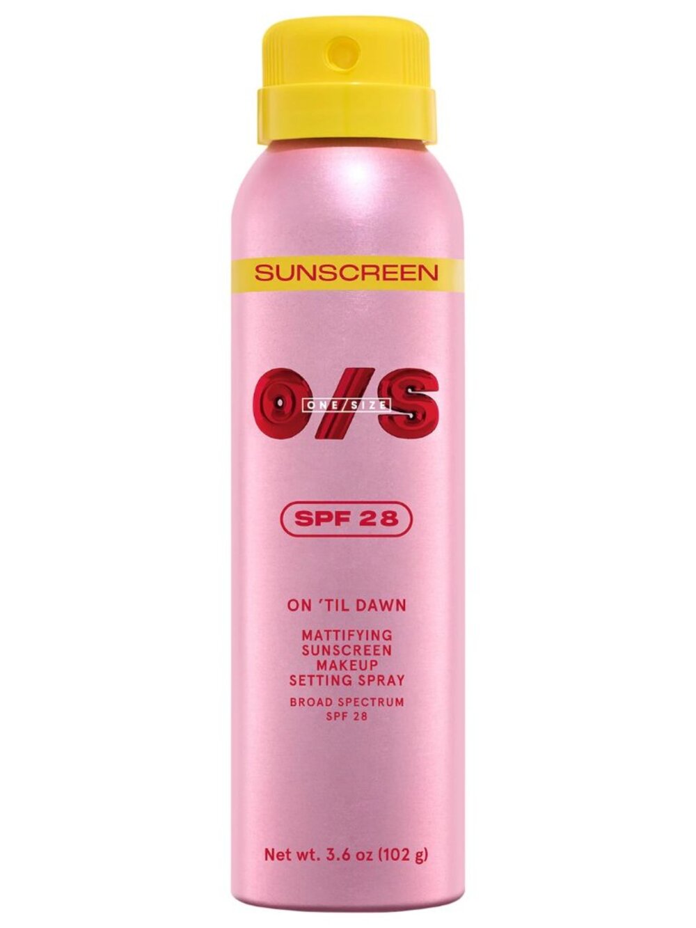 O/S On 'Til Dawn Mattifying Sunscreen Makeup Setting Spray SPF 28 FREE SHIP